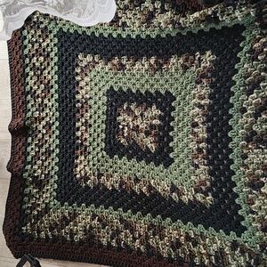Knitted blanket